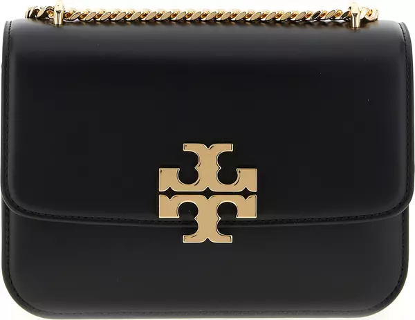 Black Calfskin Crossbody Bag
