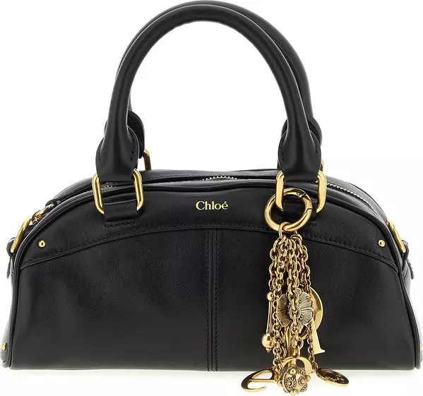 Black Calfskin Handbag