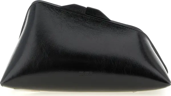 Black Calfskin Clutch Bag
