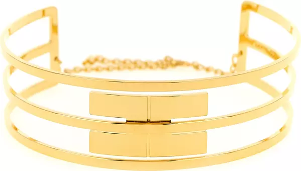 Gold Brass Necklace