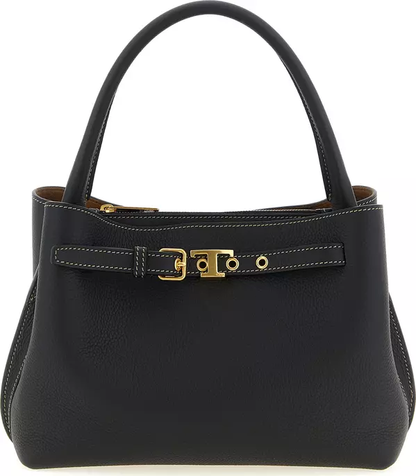 Black Calfskin Handbag