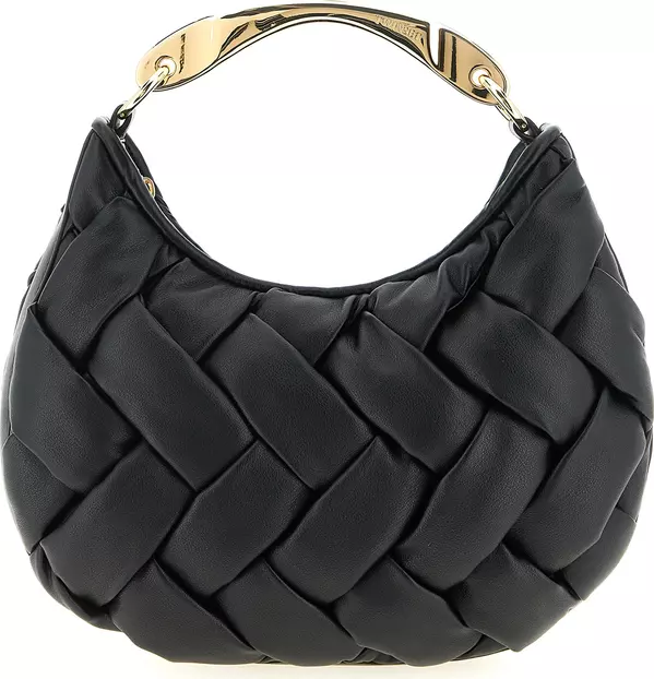 Black Polyethylene Handbag