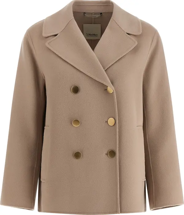 Beige Virgin Wool Blazer