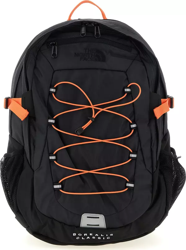 Gray Nylon Backpack