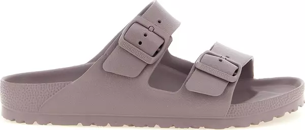 Purple Synthetic Flat Sandals