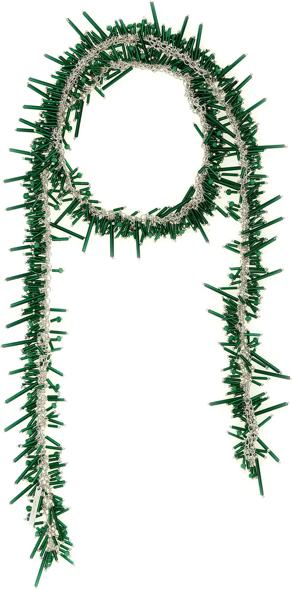 Bicolor Brass Necklace