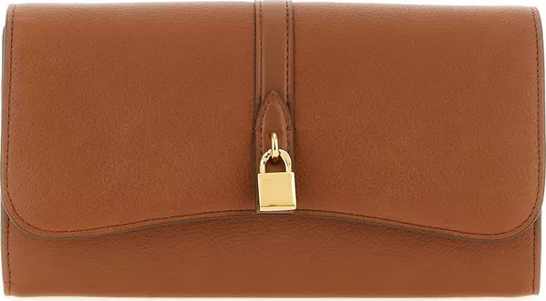 Brown Polyamide Cardholder
