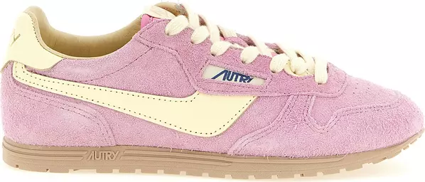 Multicolor Cowhide Athletic Sneakers