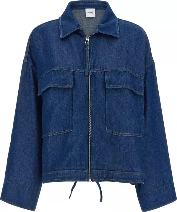 Blue Tencel Denim Jacket