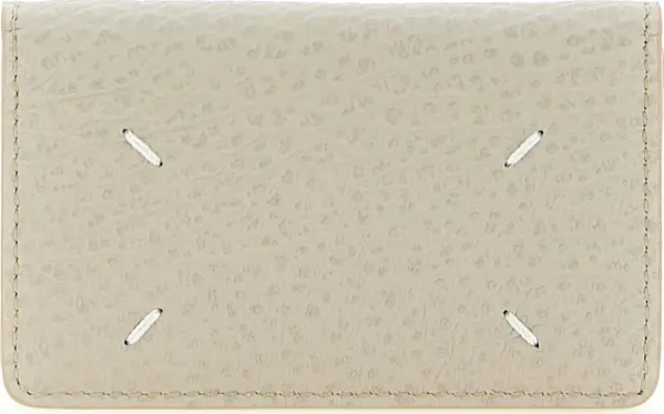 Gray Bovine Leather Cardholder