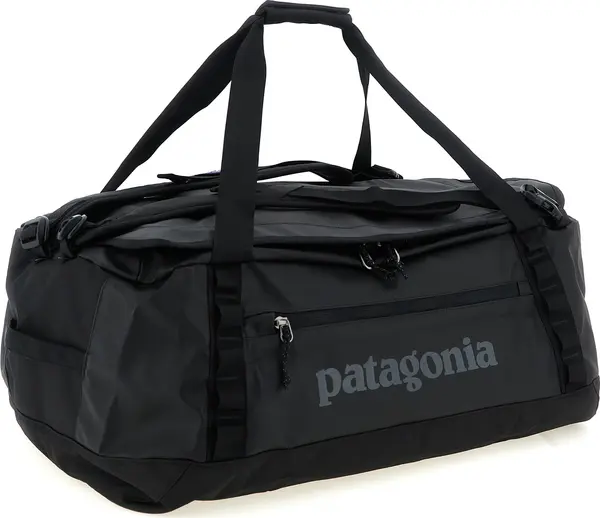 Black Polyester Backpack