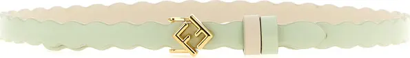 Multicolor Calfskin Regular Belt