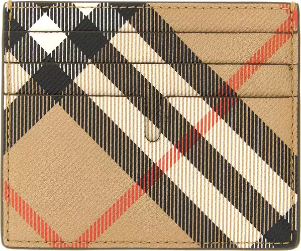 Beige Polyethylene Cardholder