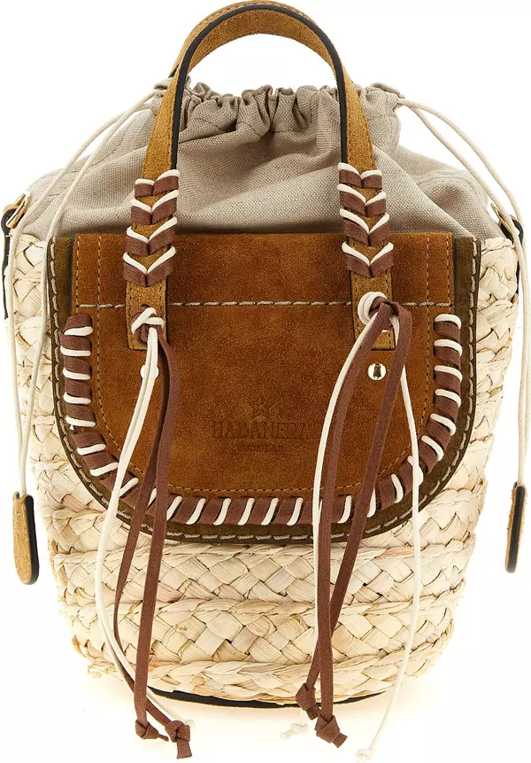 Beige Pantograph Handbag