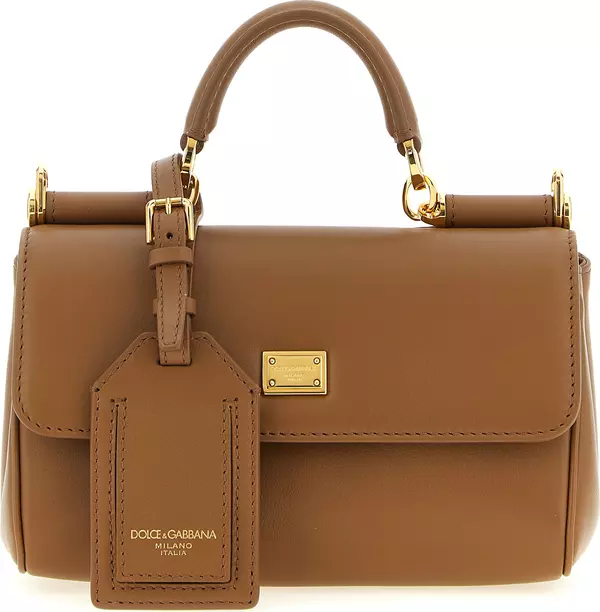 Brown Calfskin Handbag