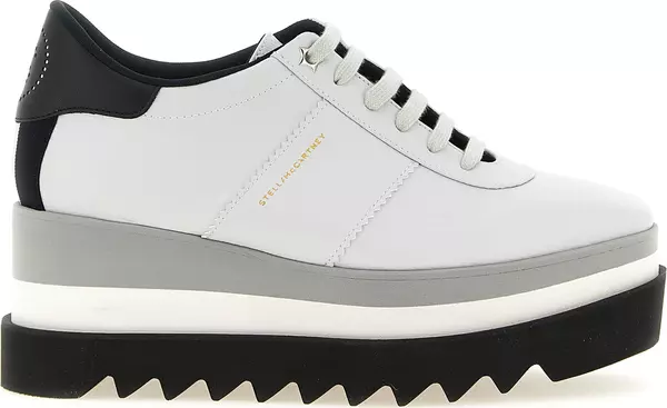 Gray Polyethylene Wedge Sandals