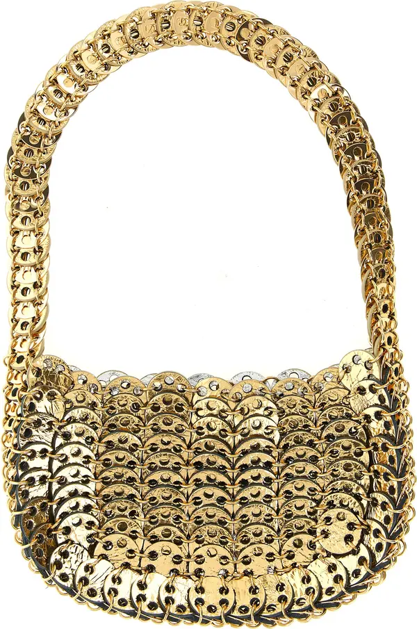 Multicolor Calfskin Shoulder Bag