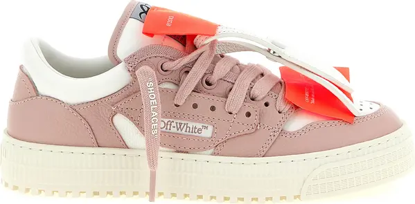 Multicolor Leather Low Top Sneakers