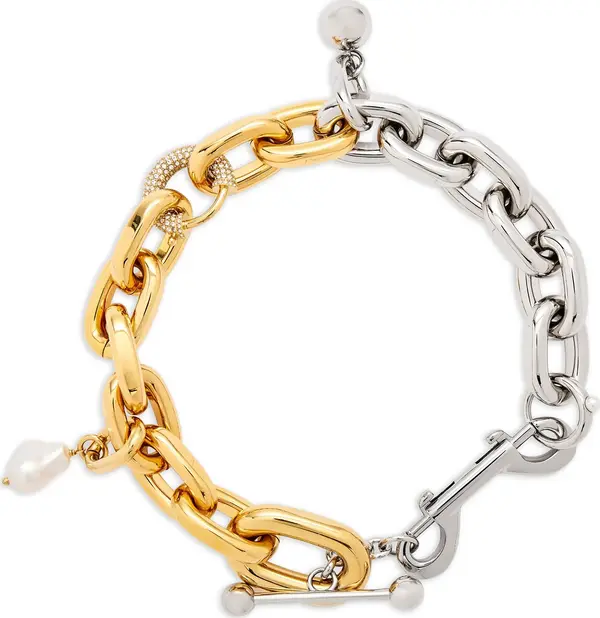 Multicolor Brass Necklace