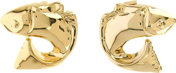 Gold Copper Earrings