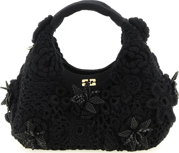 Black Organic Cotton Handbag