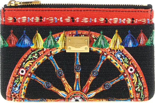 Multicolor Cotton Cardholder