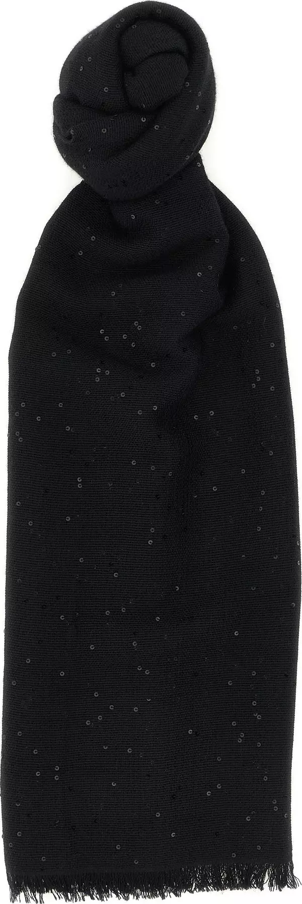 Black Cashmere Scarf
