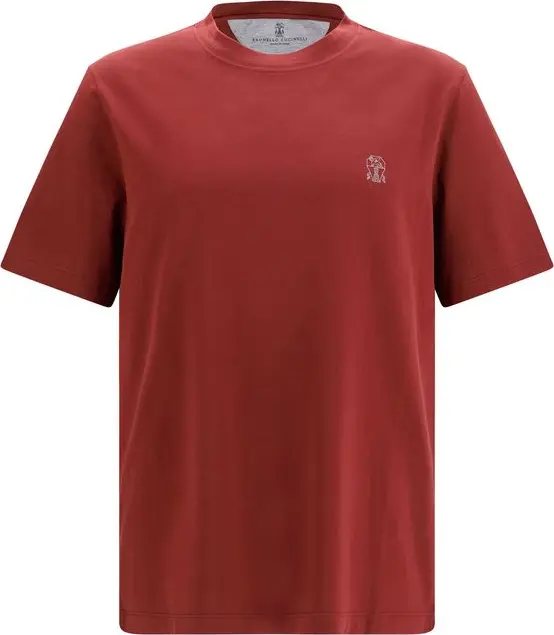 Bordeaux Cotton T-Shirt