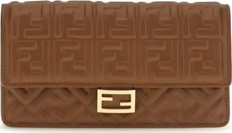 Brown Calf Leather Bos Taurus Wallet