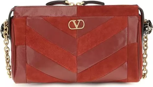 Multicolor Calf Leather Bos Taurus Shoulder Bag
