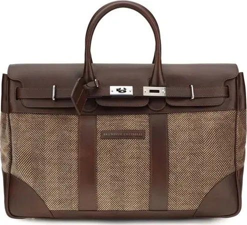 Brown Calf Leather Bos Taurus Luggage And Travel