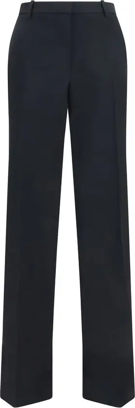 Black Wool Oves Aries Casual Pants