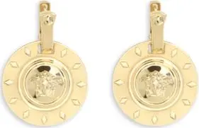 Gold Brass Earrings