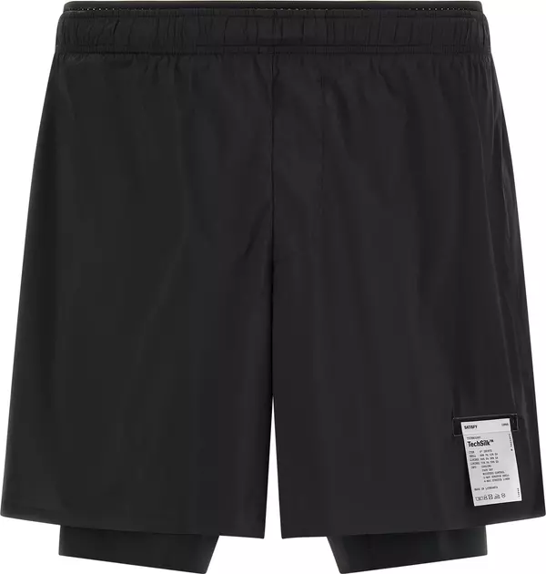 Black Nylon Bermuda Shorts