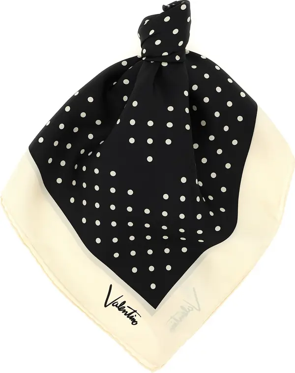 Bicolor Silk Foulard
