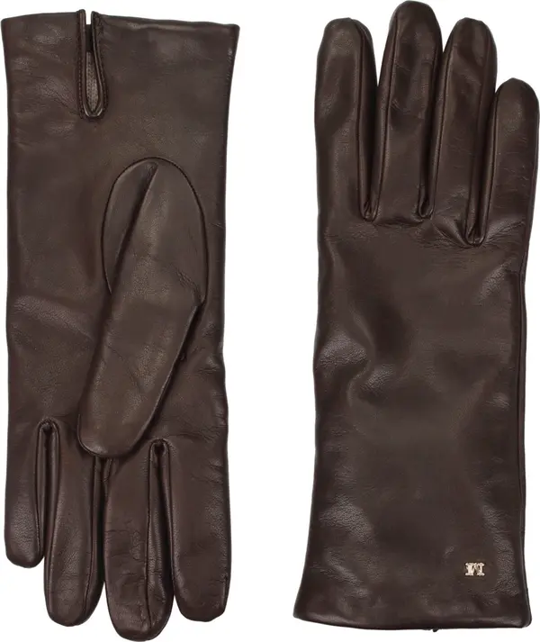 Brown Leather Gloves
