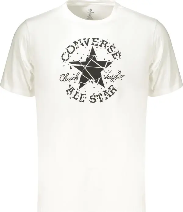White Cotton Men's T-Shirt