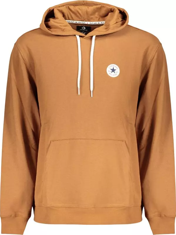Brown Cotton Male Sweatshirt