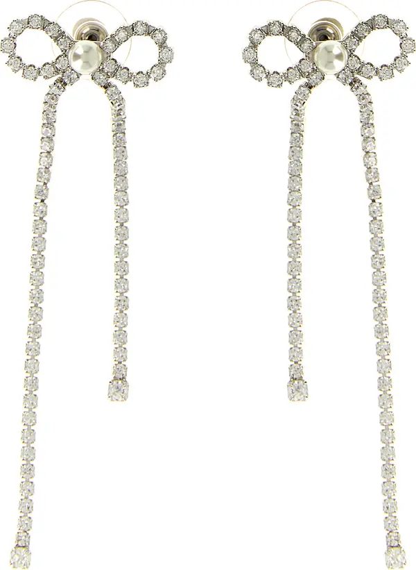 Silver Copper Earrings