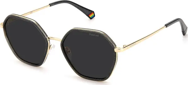 Gray Plastic Sunglasses