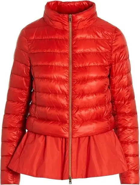 Multicolor Polyamide Full-Length Jacket