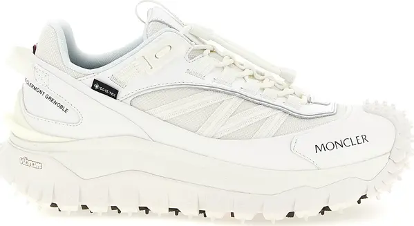 White Polyamide Athletic Sneakers