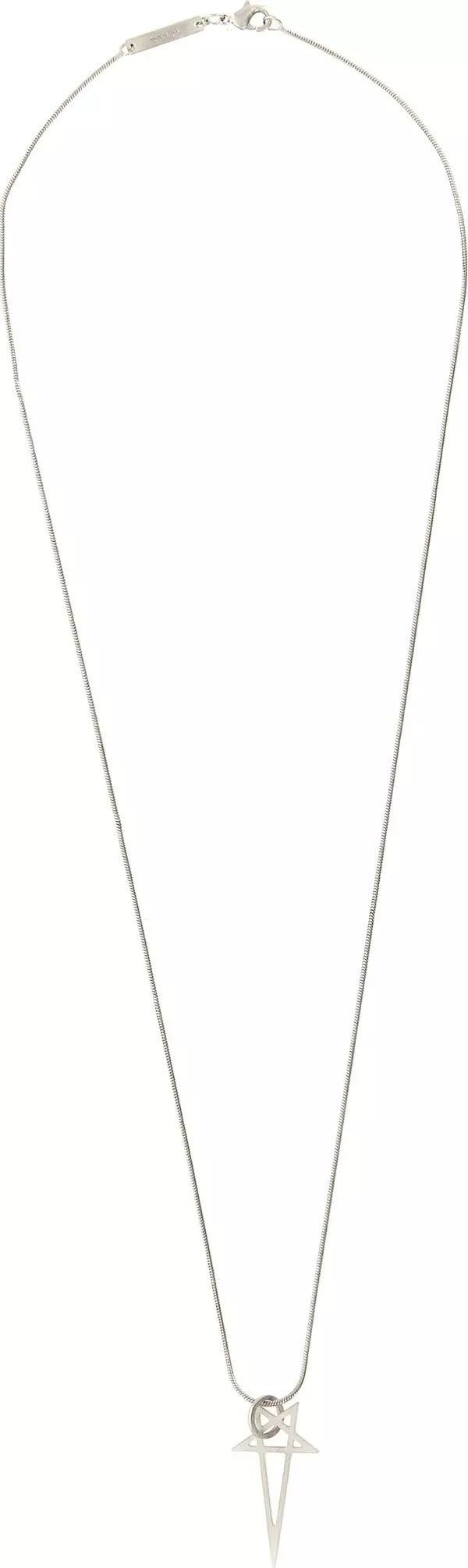 Silver Brass Necklace