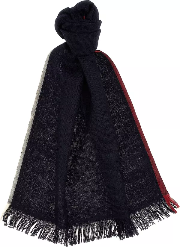 Blue Cashmere Scarf