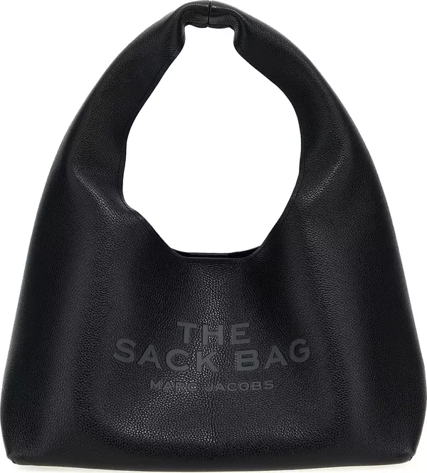Black Cowhide Shoulder Bag