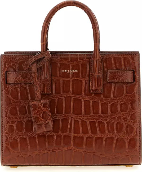 Brown Calfskin Handbag