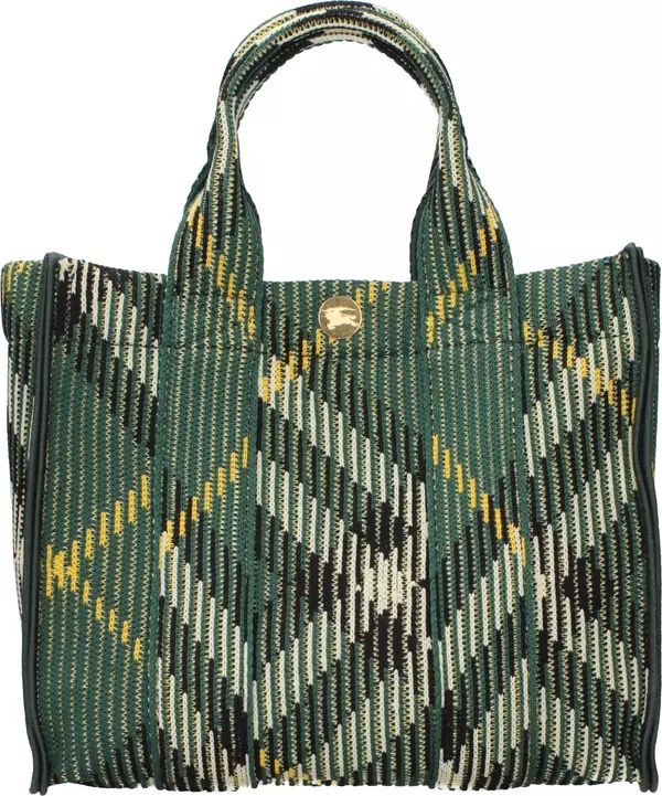 Green Fabric Handbag