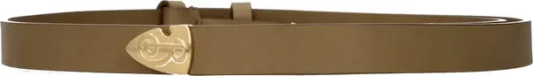 Brown Leather Regular Belt