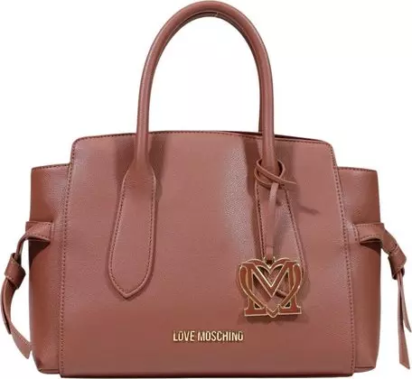 Brown Polyethylene Handbag