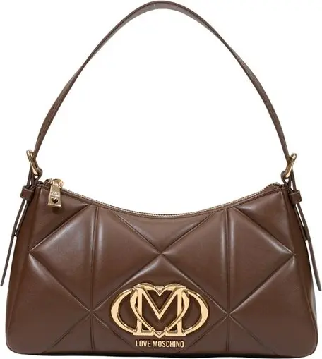 Brown Polyethylene Handbag